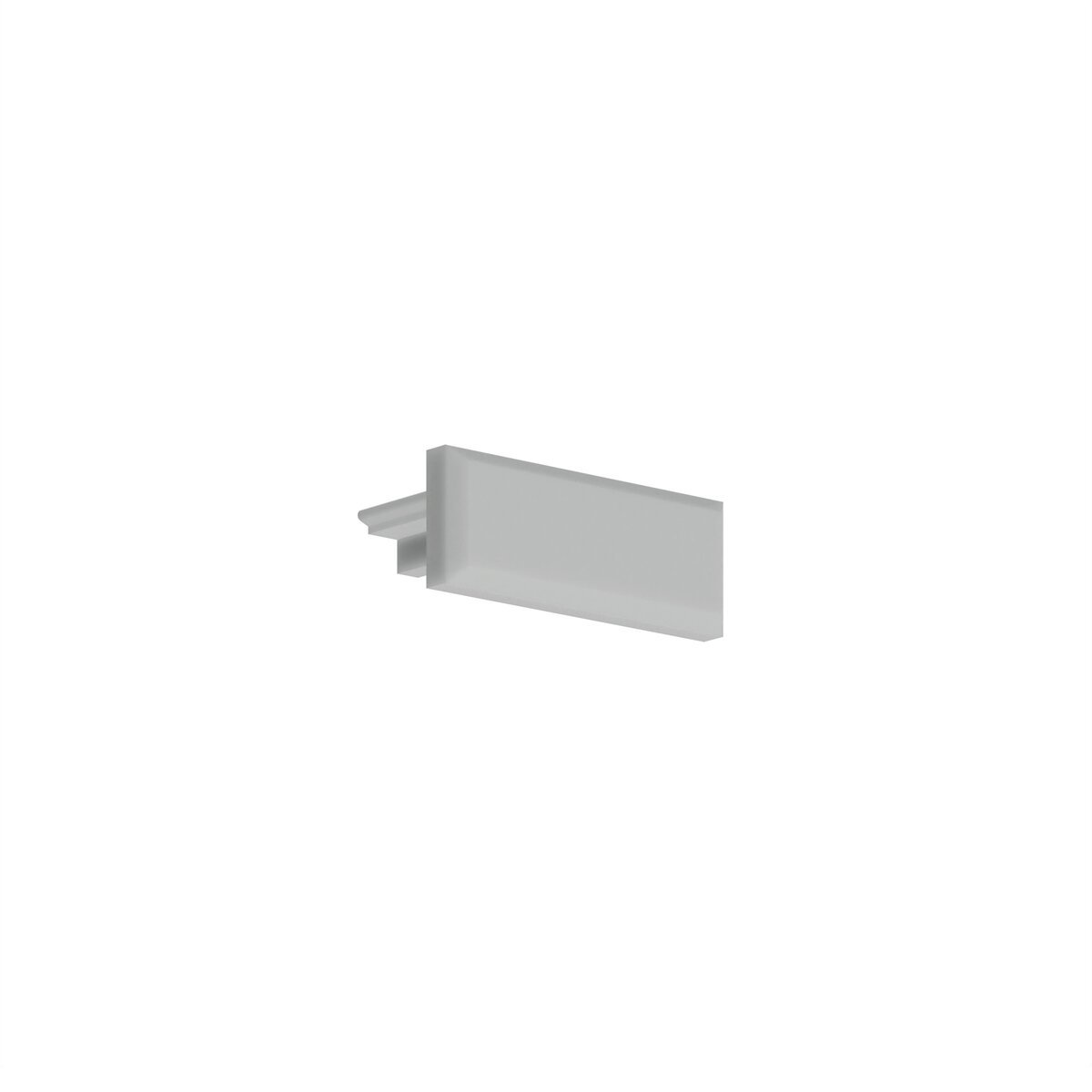 Endkappe MICRO-PLUS, grau, PP