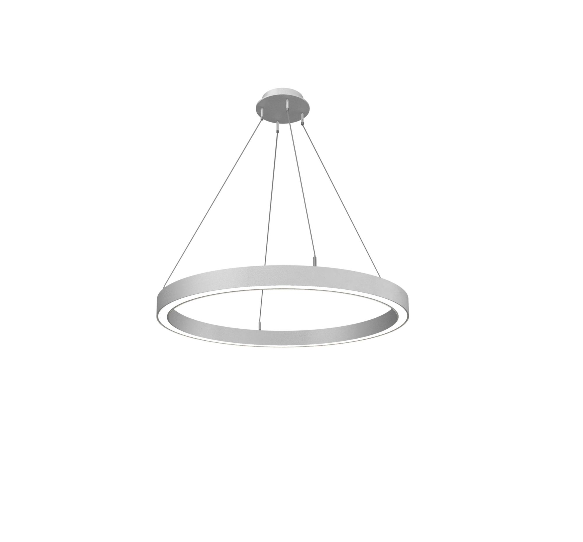 Lautaro 900/60 Down Opal M3 Pendelleuchte 59W 7080lm 2700K DALI weiß