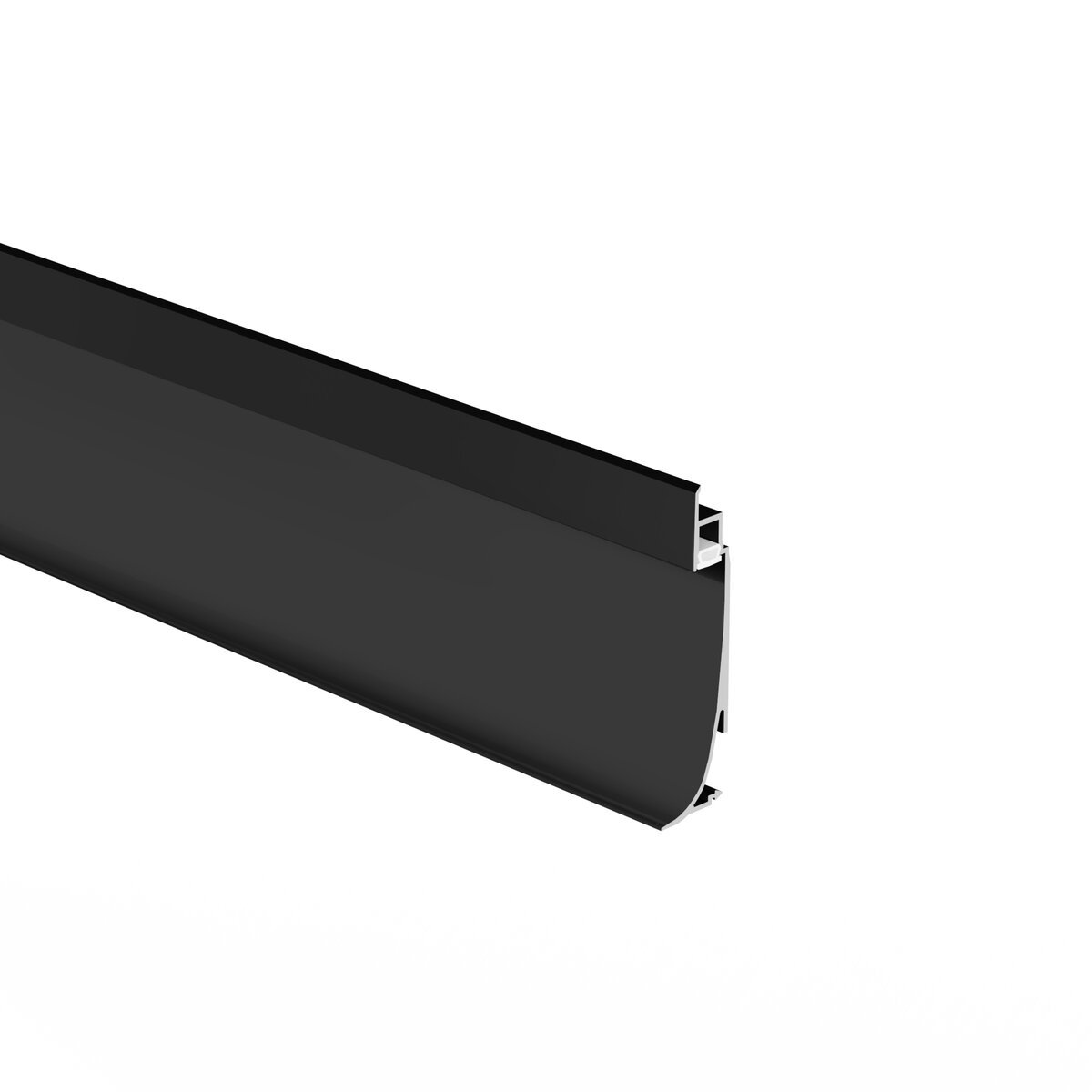 Profil  OLIS-K, eloxiert, schwarz, 3010 mm
