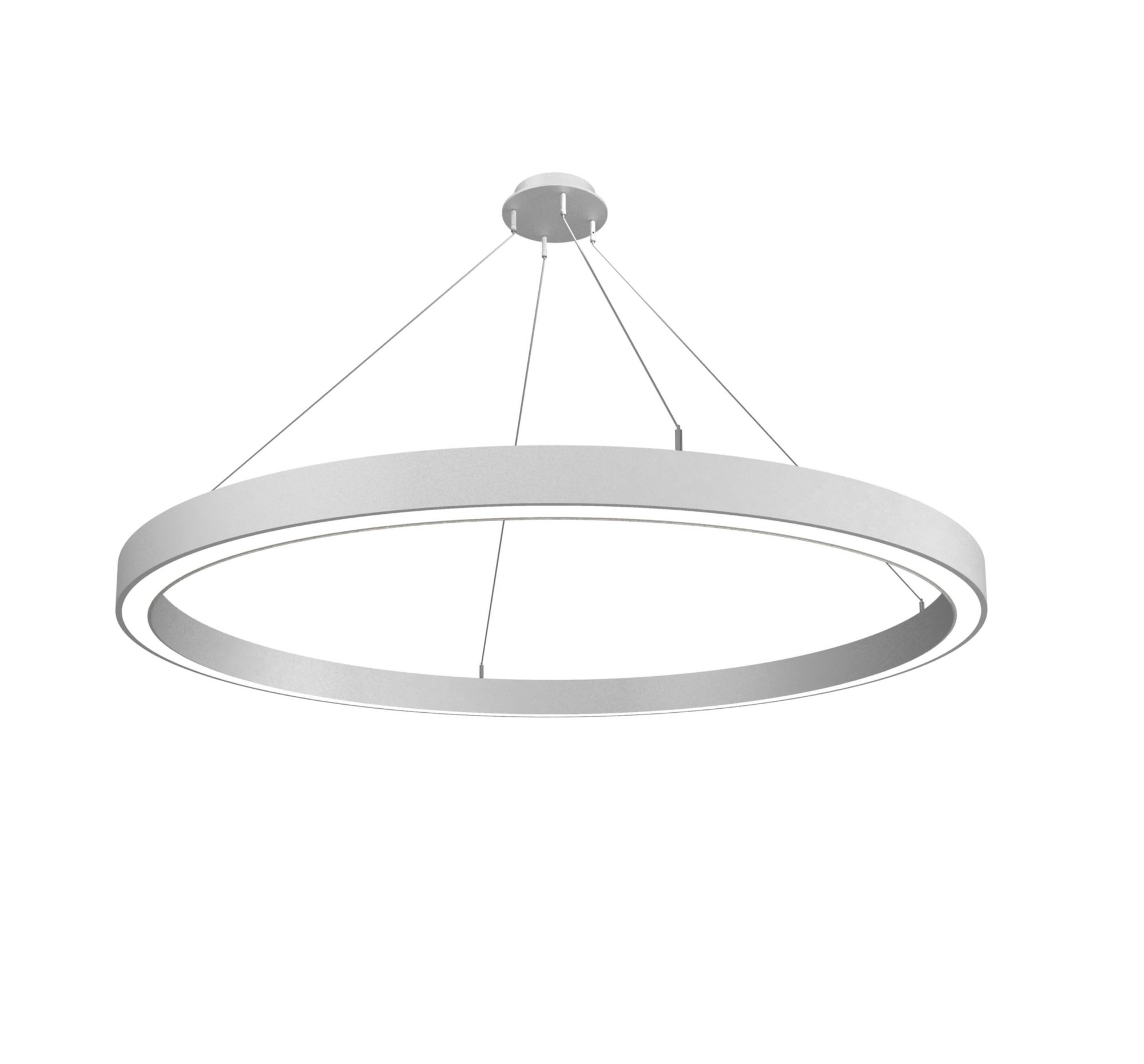 Pendelleuchte Lautaro 1500/80 Down Opal M5 99W 12100lm 2700K DALI weiß
