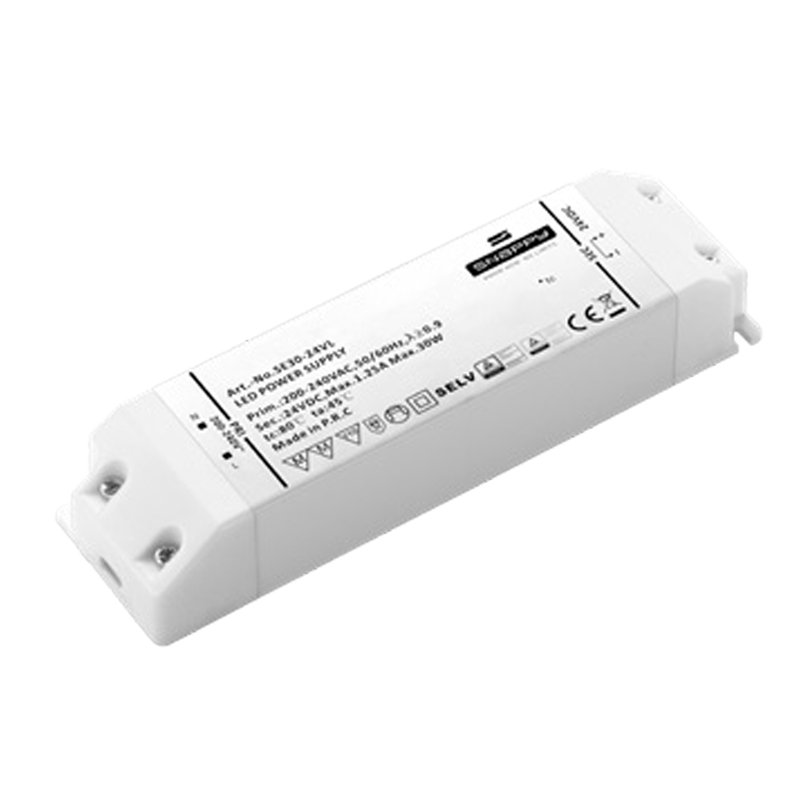 LED Trafo 24V DC 30W Konstantspannung IP20 SNAPPY SE30-24VL Netzteil